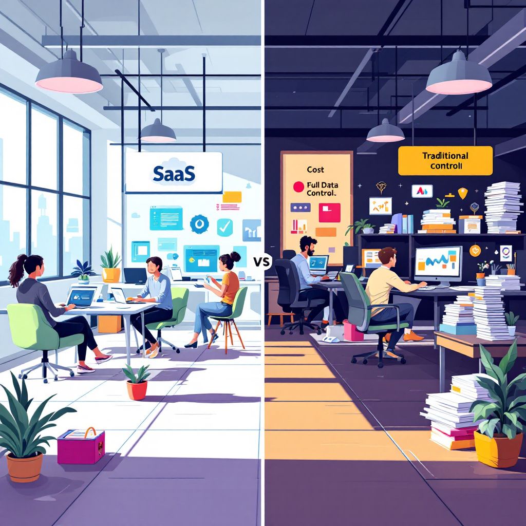 SaaS vs. Hagyományos Szoftverek: Telepítés, Frissítések és Költséghatékonyság